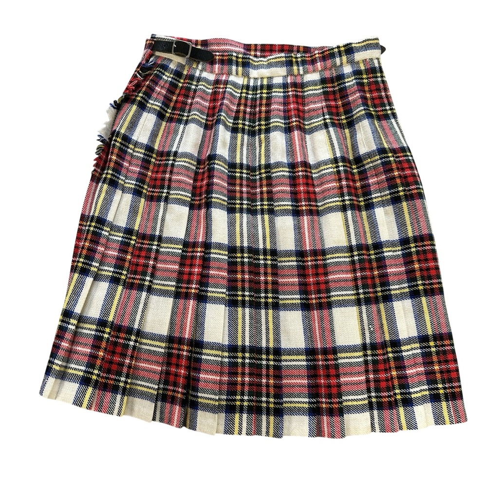 Clan Royal Stewart Tartan Kilt for Kids, 80% Acrylic 20% WoolTartan Sz 12-14 Yr